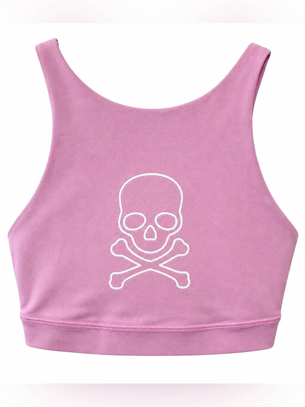 Lululemon x SoulCycle Skull Energy Bra Pink Purple Sz 4